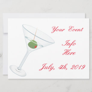 Carte Martini à l'olive sale Thunder_Cove