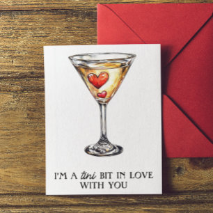 Carte Martini Funny Saint-Valentin