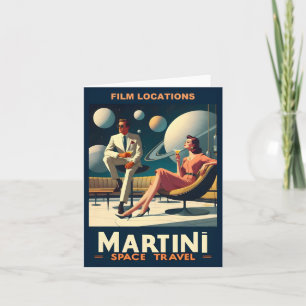 Carte Martini Space Travel Affiches Emplacements du film