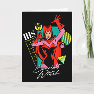 Carte Marvel Saint-Valentin Couples Matching Son Écarlat