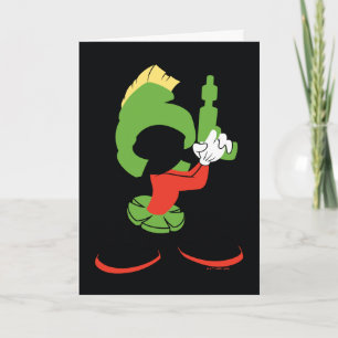 Carte MARVIN MARTIAN™ Silhouette avec Raygun