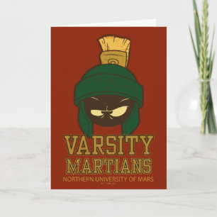 Carte MARVIN MARTIAN™ Varsity Collegiate Graphic