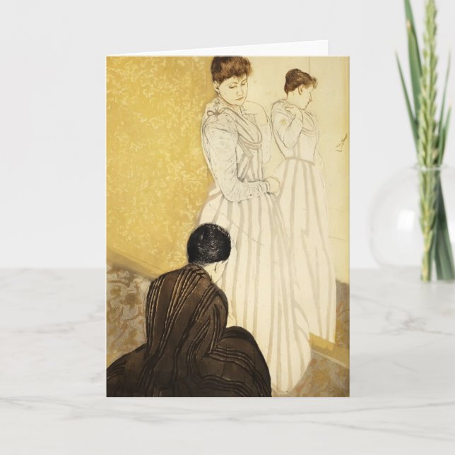 Carte Mary Cassatt : Le montage (Devant)