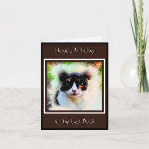 Carte Masculine Anniversaire Du Chat