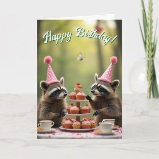 Carte Masqué et joyeux anniversaire !
