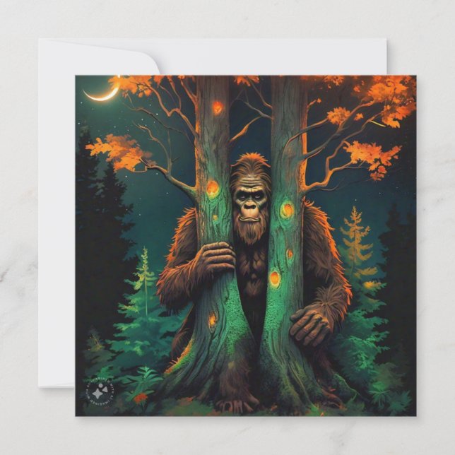 Carte Masque Sasquatch (Devant)