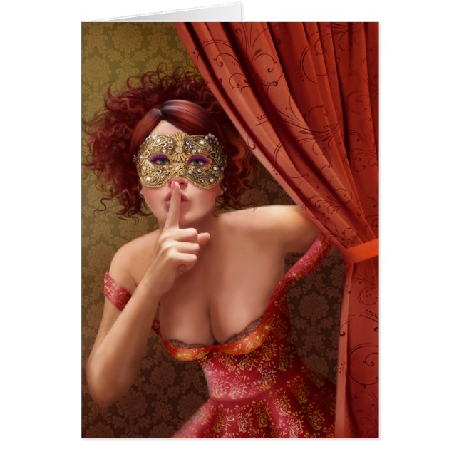 Carte " Masquerade" (Devant)