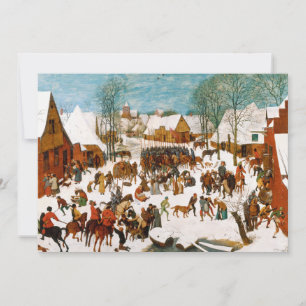 Carte Massacre des Innocents par Pieter Bruegel