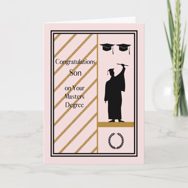 Carte Master Card for Son (Devant)