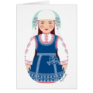 Carte Matryoshka bulgare