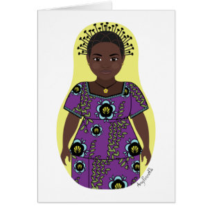 Carte Matryoshka congolaise