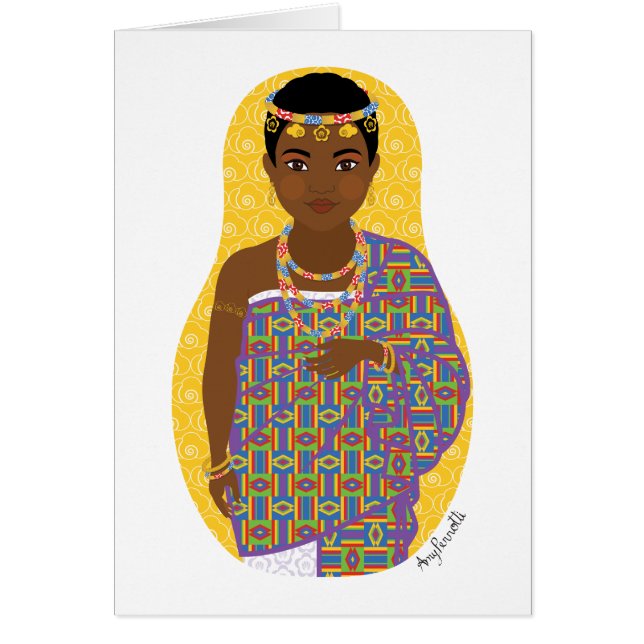 Carte Matryoshka ghanéenne (Devant)