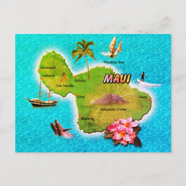 Carte Maui (Devant)