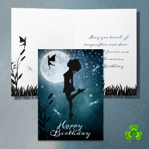Carte May You Dance with Fairies Irish Dance Birthday