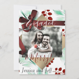 Carte Mayberry Engagé et Joyeux vacances photo