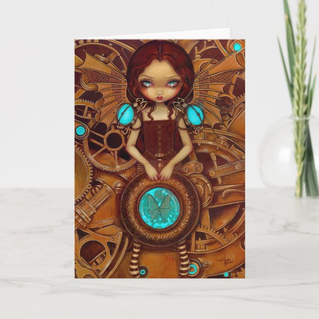 Carte "Mechanical Angel I" Greeting Card (Devant)