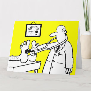 Carte Médecin avec stéthoscope