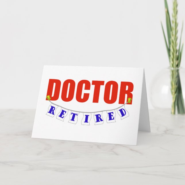 Carte Médecin retraité (Devant)
