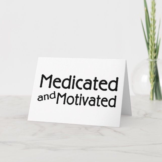 Carte Médicaments Et Motivés (Devant)