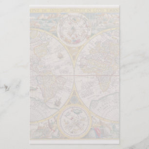Carte médiévale du monde à partir de 1525