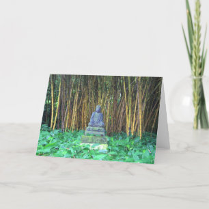Carte Méditation de Bouddha - Kauai, Hawaï