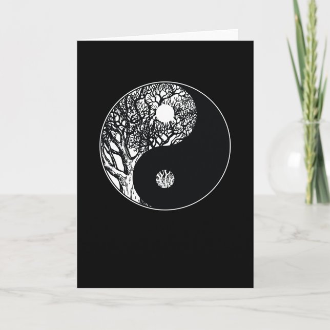 Carte Méditation de Ying Yang (Devant)