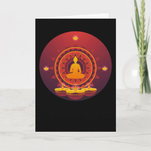 Carte Méditation Spiritualité Cadeau Spirituel
