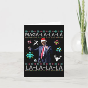 Carte Mega La La Donald Trump Président 47 Danse laid