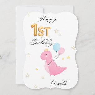 Carte Meilleur 1 an d'anniversaire heureux Appartement C
