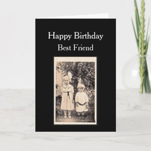 Carte Meilleur Ami Anniversaire avec votre photo