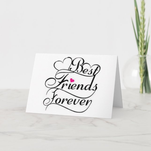 CARTE MEILLEUR AMI DEPUIS LE JOUR NOUS AVONS RENCONTRÉ H (Devant)