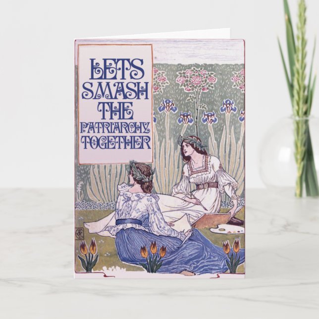 Carte Meilleur ami féministe (Devant)