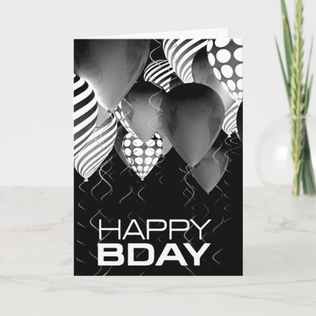 CARTE **MEILLEUR AMI** UN SOUHAITÉ D'ANNIVERSAIRE SUR UN (Devant)