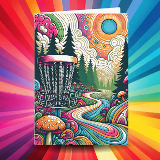 Carte Meilleur anniversaire par Par | Retro Disk Golf