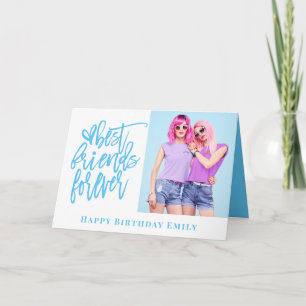 Carte Meilleur birman de Friends Forever Photo Blue happ