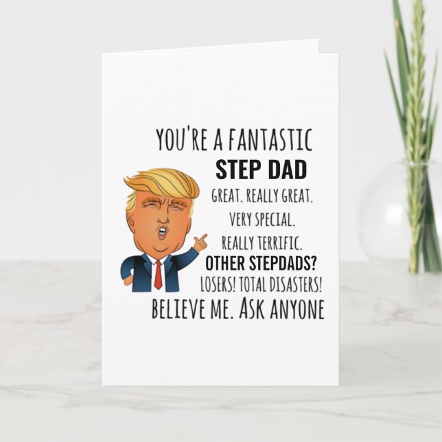 Carte Meilleur Cadeau pour Beau-Père (Devant)