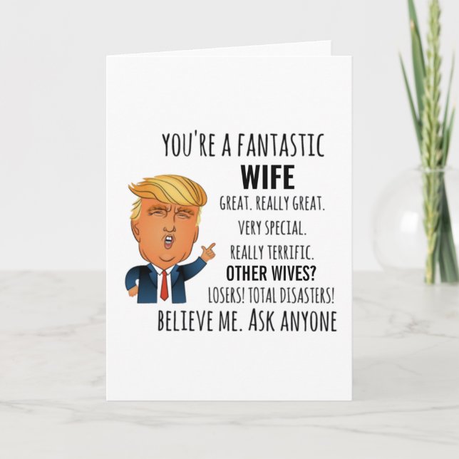 Carte Meilleur Cadeau pour Femme (Devant)