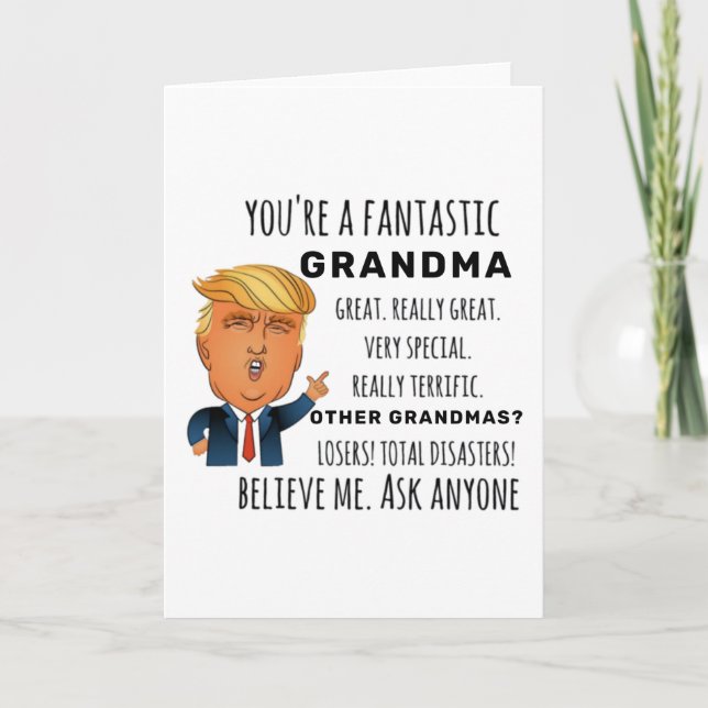 Carte Meilleur Cadeau pour Mamie (Devant)