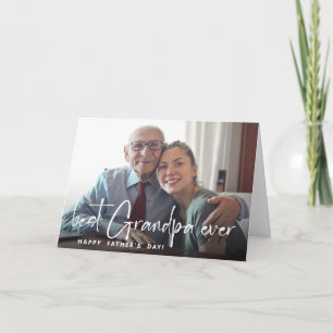 Carte Meilleur grand-père Ever Joyeux Father's Day