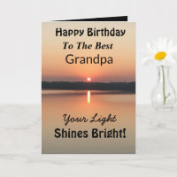 Meilleur Grand-Père Lumineux Anniversaire