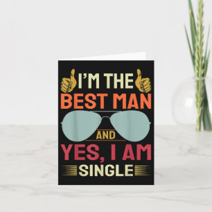 Carte Meilleur homme Mariage Groomsmen Funny Bride Bache