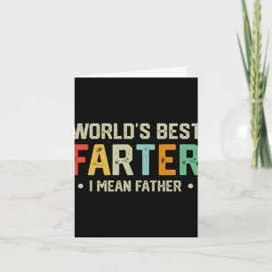 Carte Meilleur Monde Plus Loin Je Veux Dire Père Mens Fê