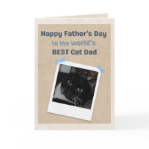 Meilleur Papa Chat du Monde de la part du Meilleur
