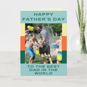 Carte Meilleur Papa Dans Le Monde Photo Fête des pères P