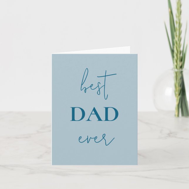 Carte Meilleur Papa Jamais Plié | Cadeau fête des  (Devant)