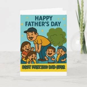 Carte Meilleur papa péteur de tous les temps