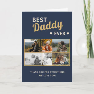 Carte Meilleur Papa Pour Toujours 6 Photo Fête des Pères
