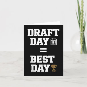Carte Meilleure journée Imaginaire Football Jour de fête