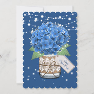 Carte Meilleure maman Jamais Blue Hydrangea Fête des mèr