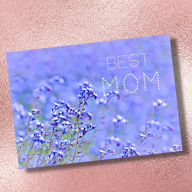 Carte Meilleure Maman meilleure maman jamais pastel élég (Créateur téléchargé)